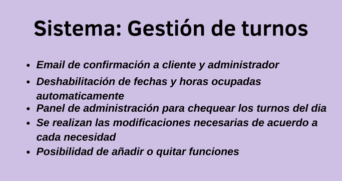 Sistema de Turnos